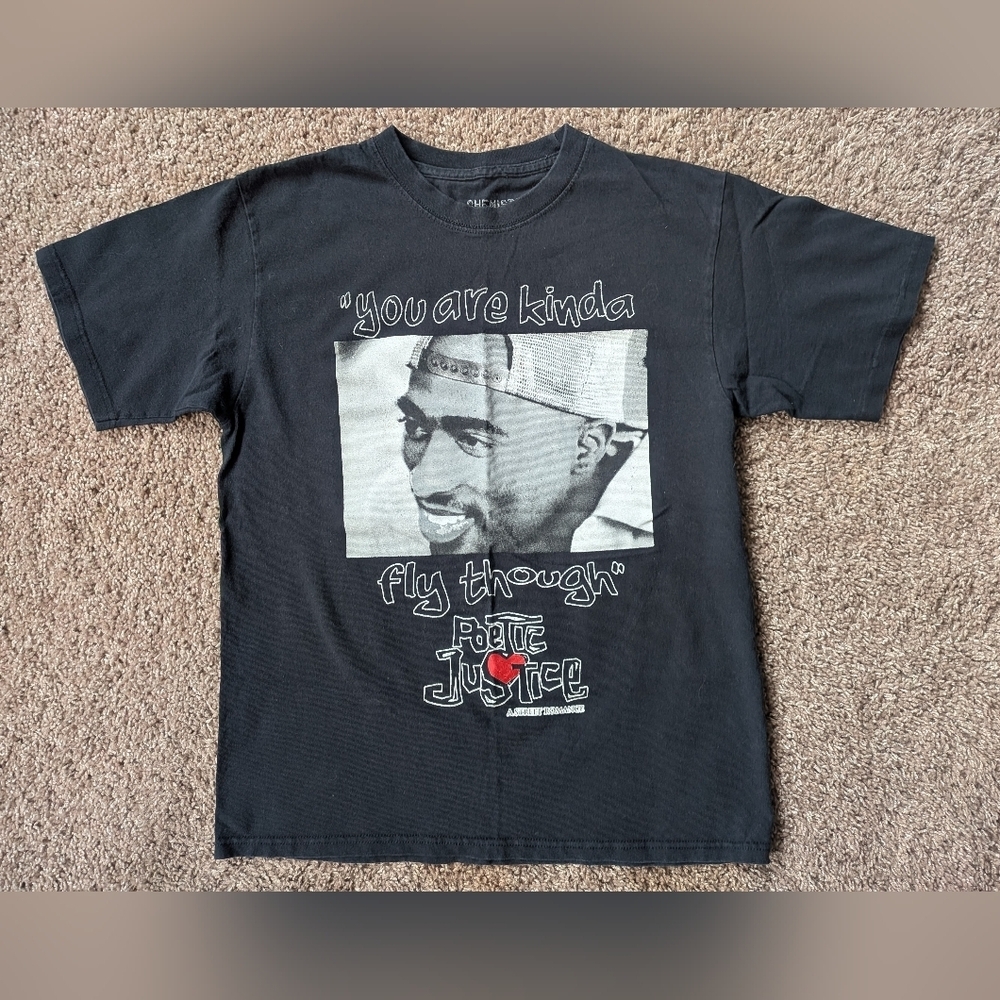 Poetic Justice Tupac Shakur T-shirt Women's Medium